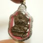 LP DOO PHRA PHROM BROOCH BRAHMA PIN BLESSED 1976 THAI AMULET LUCKY RICH SUCCESS