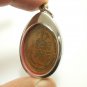 LP RUAY CHANAJON COIN WAT TAKO THAI BUDDHA MAGIC YANT PENDANT MIRACLE RICH LUCKY