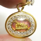 PHRA SAIYART PENDANT FOR PERSON BORN ON TUESDAY BUDDHA LUCKY PINK LOCKET PENDANT