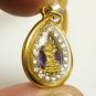 PHRA NAKPROK PENDANT FOR PERSON BORN ON SATURDAY BUDDHA THAI LUCKY PURPLE LOCKET