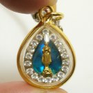 PHRA RUMPUENG PENDANT FOR PERSON BORN FRIDAY BUDDHA THAI LUCKY BLUE LOCKET CHARM