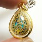 PHRA RUMPUENG PENDANT FOR PERSON BORN FRIDAY BUDDHA THAI LUCKY BLUE LOCKET CHARM