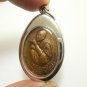 LP KOON MEET THAI KING BATCH BLESSED MULTIPLY MONEY LUCKY BUDDHA AMULET PENDANT