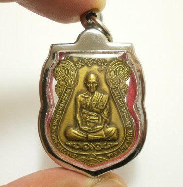 LP RUAY TRIMART 59 WAT TAKO THAI BUDDHA LOCKET AMULET PENDANT MIRACLE RICH LUCKY