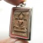 PHRA SOMDEJ LP GUAY BLESSED IN 1957 THAI REAL MAGIC AMULET LUCKY SUCCESS PENDANT