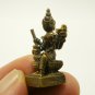 PHRA PHROM ERAWAN MINI AMULET BLESSED LORD BRAHMA GOD OF CREATION HINDU TRIMURTI