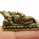SLEEPING LORD GANESHA MINI FIGURINE AMULET HINDU GANAPATI GANESH GOD OF SUCCESS