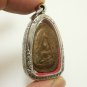 DOUBLE SIDE BUDDHA PHRA SAMADHI & SADOONGMARN THAI MAGIC ANTIQUE AMULET PENDANT