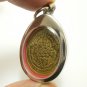 LP RUAY CHANAJON SMALL COIN WAT TAKO THAI BUDDHA MAGIC YANT PENDANT MIRACLE RICH