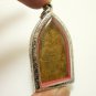 LP NGERN WAT DONYAIHOM PHRA SIBTUD BLESSED 1969 LUCKY METAL AMULET RARE PENDANT