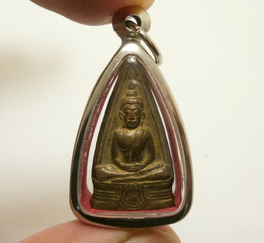 LP SOTORN DOUBLE SIDES 1950S THAI BUDDHA AMULET PENDANT THAILAND NICE LUCKY GIFT