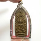LP BOON BIG PHRA SAMADHI RASAMI MAGIC YANT BUDDHA THAI AMULET 1910s HEAL PENDANT