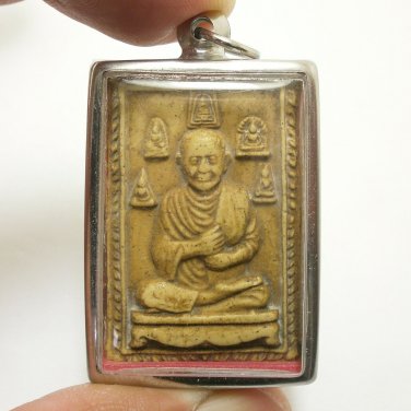 PHRA SOMDEJ TOH MEDITATION SURROUND BY BENJAPAKEE MAGIC BELL THAI AMULET PENDANT