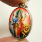 Ardhanarishvara a composite form of the Hindu God Lord SHIVA & PARVATI PENDANT