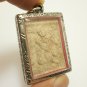 LP SUANG WITH LP SOY THAI BUDDHA SRISAKET AMULET RICH LUCKY REAL BLESSED PENDANT