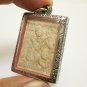 LP SUANG WITH LP SOY THAI BUDDHA SRISAKET AMULET RICH LUCKY REAL BLESSED PENDANT