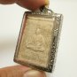 LP SUANG WITH LP SOY THAI BUDDHA SRISAKET AMULET RICH LUCKY REAL BLESSED PENDANT