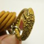 OUROBOROS SNAKE EAT ITS TAIL PENDANT BLESS INFINITY FORTUNE AMULET UROBORUS RING