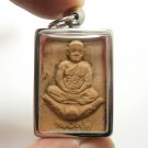 LP DOO BLESSED IN 1989 MAGIC POWDER AMULET LUCKY RICH SUCCESS MAGIC YANT LOCKET