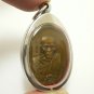 LP EAR POLICE BATCH COIN BLESSED 1974 MAGIC THAI AMULET PROTECTION LUCKY PENDANT