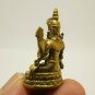 GREEN TARA MINI STATUE FIGURINE MOTHER WISDOM SUCCESS BRASS BLESSED TINY AMULET