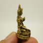 GREEN TARA MINI STATUE FIGURINE MOTHER WISDOM SUCCESS BRASS BLESSED TINY AMULET