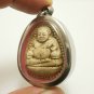 PRA SANGKAJAI HAPPY SMILE BUDDHA REAL BLESS THAI AMULET PENDANT LUCKY RICH MONEY