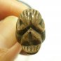 PHRA PIDTA PITTA CLOSE EYES BUDDHA BLESS 1988 THAI BRASS AMULET PENDANT NECKLACE