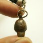 PHRA PIDTA PITTA CLOSE EYES BUDDHA BLESS 1988 THAI BRASS AMULET PENDANT NECKLACE