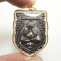 PHRA PIDTA & RAHU OM JUN THAI CLOSE EYE BUDDHA AMULET MAGIC PENDANT LUCKY LOCKET