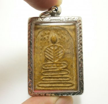 PHRA SOMDEJ GANGPLA BLESSED 1962 THAI BUDDHA AMULET PENDANT LUCKY RICH SUCCESS