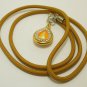 PHRA SAMADHI PENDANT FOR PERSON BORN ON THURSDAY BUDDHA THAI LUCKY ORANGE LOCKET