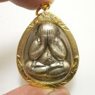 PHRA PIDTA SANGKAJAI 1997 WAT BOWORN RICH LUCKY HAPPY BUDDHA THAI AMULET PENDANT