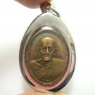 KRUBA KUMTAN COIN BLESSED 1975 THAI CHIANGMAI MAGIC BUDDHA  REAL AMULET PENDANT