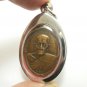 KRUBA KUMTAN COIN BLESSED 1975 THAI CHIANGMAI MAGIC BUDDHA REAL AMULET PENDANT