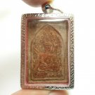 100 YEARS RED PHRA BUDDHA CHINNARAJ LP MON BLESSED IN 1920 THAI AMULET 2 PENDANT