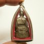 LP MOON METAL AMULET BIG PENDANT THAI SRISAKET MIRACLE BLESS LUCKY RICH SUCCESS