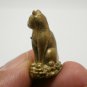 MAGIC LUCKY CAT MINI FIGURINE LOVE AMULET MIRACLE BLESSED 1980S THAI CHARM GIFT