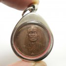 LP OPASEE COIN BLESS IN 1952 THAI BUDDHA MAGIC YANT AMULET LUCKY SUCCESS PENDANT