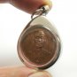 LP OPASEE COIN BLESS IN 1952 THAI BUDDHA MAGIC YANT AMULET LUCKY SUCCESS PENDANT