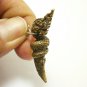 PHAYA NAGA NAK SNAKE BRASS PENDANT THAI YANT BLESSED AMULET LUCKY CHARM NECKLACE