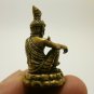 HERMIT PHROMMATE THAI MINI AMULET GURU LIFE PROTECTION HEALING HEALTHà¹Y TALISMAN