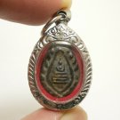LORD BUDDHA SAMADHI IN SACRED LEAF BLESSED IN 1930s AMULET LUCKY LIFE PROTECTION