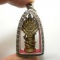 JATUKAM RAMA DHEP THAI PENDANT AMULET MIRACLE RAHU NAGA BUDDHA BLESSED TALISMAN