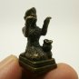 NANGKWAK 2 HANDS THAI MINI AMULET LADY CALL GOOD LUCK MONEY RICH TRADE TALISMAN