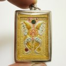 THEP JAMLANG KRUBA KRITSANA MAGIC BUTTERFLY SALIKA THAI MIRACLE AMULET PENDANT