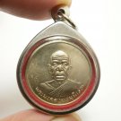 LP SOD JANTASARO IN 1969 WAT PAKNAM MAGIC YANT DHAMMAKAYA BUDDHA AMULET PENDANT
