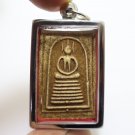 PHRA SOMDEJ GATECHAIYO BLESSED 1978 2521 BE. THAI BUDDHA AMULET POWERFUL PENDANT