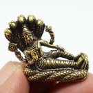 LORD VISHNU MINI AMULET PRESERVER GOD NARAI DEITY HINDU TINY STATUE FIGURINE