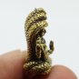 LORD VISHNU MINI AMULET PRESERVER GOD NARAI DEITY HINDU TINY STATUE FIGURINE